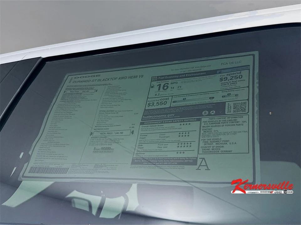2026 Dodge Durango 3rd Gen - Image 20 of 21