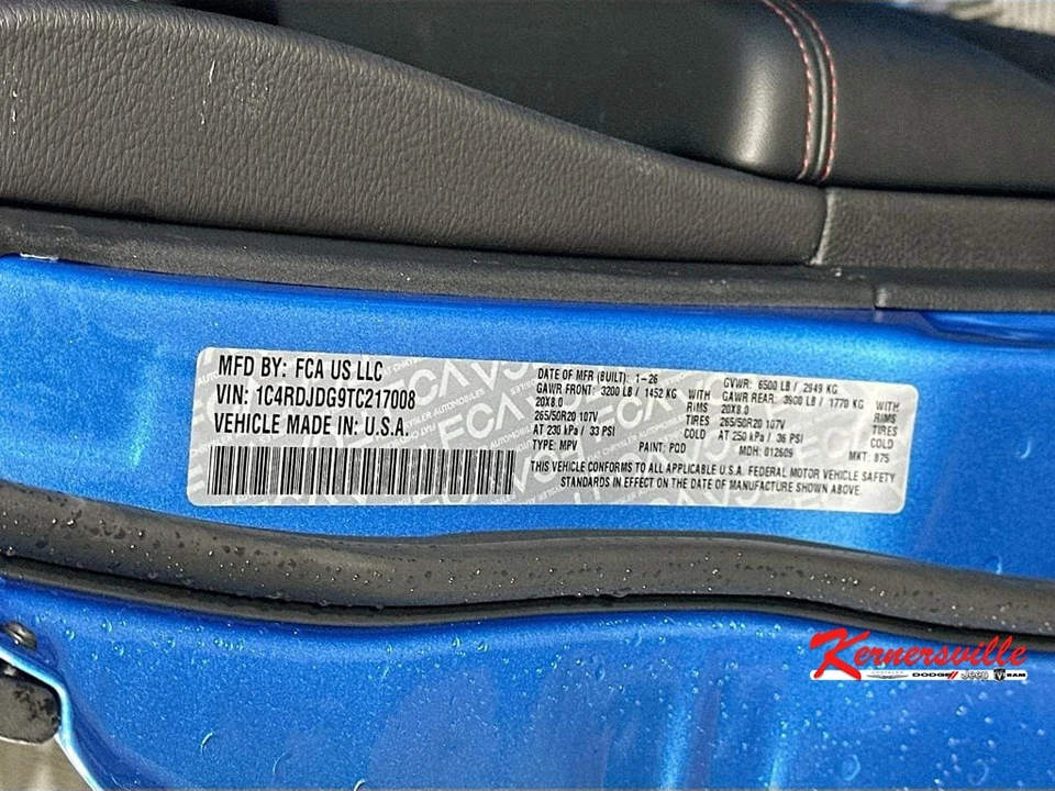 2026 Dodge Durango 3rd Gen - Image 19 of 21