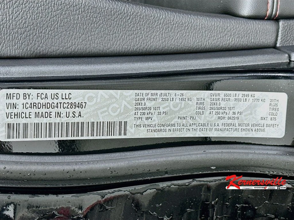 2026 Dodge Durango 3rd Gen - Image 18 of 21