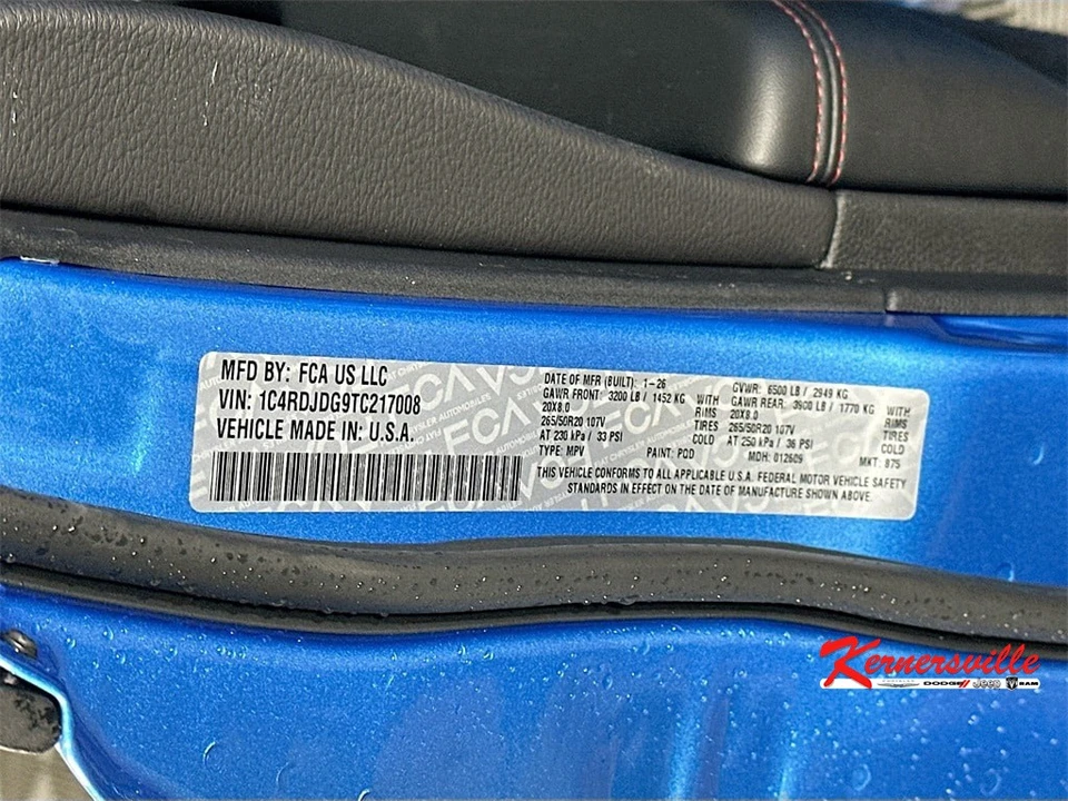 2026 Dodge Durango 3rd Gen - Image 19 of 21