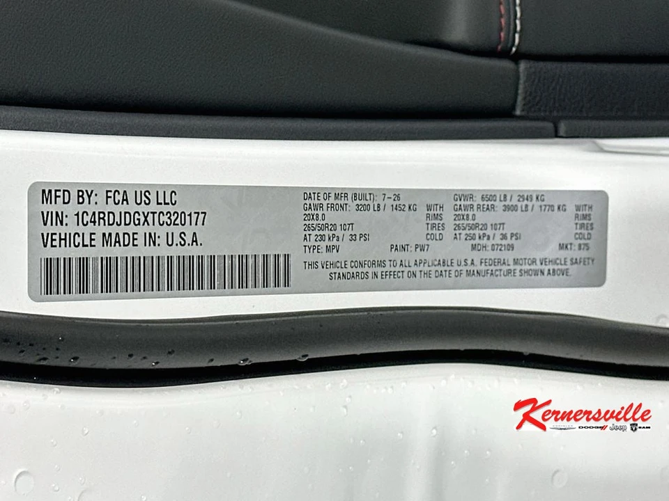 2026 Dodge Durango 3rd Gen - Image 19 of 21
