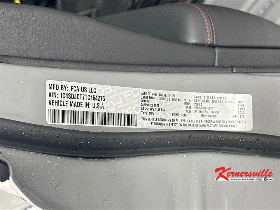 2026 Dodge Durango 3rd Gen - Image 19 of 21