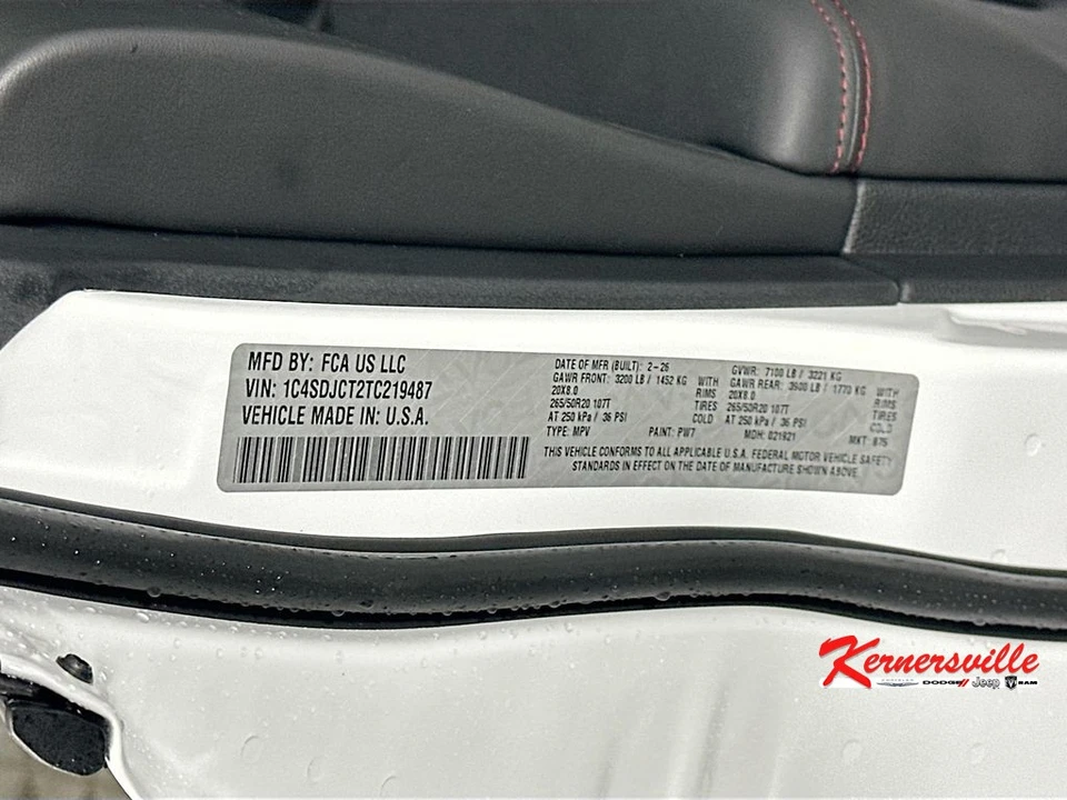 2026 Dodge Durango 3rd Gen - Image 19 of 22