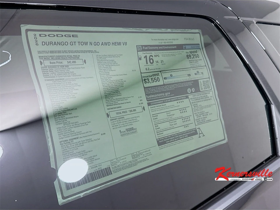 2026 Dodge Durango 3rd Gen - Image 20 of 21