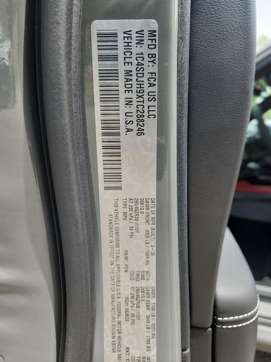 2026 Dodge Durango SRT Hellcat 3rd Gen - Image 28 of 31