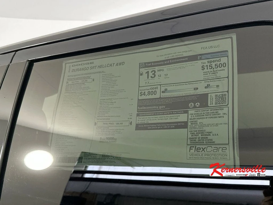 2026 Dodge Durango SRT Hellcat 3rd Gen - Image 21 of 24