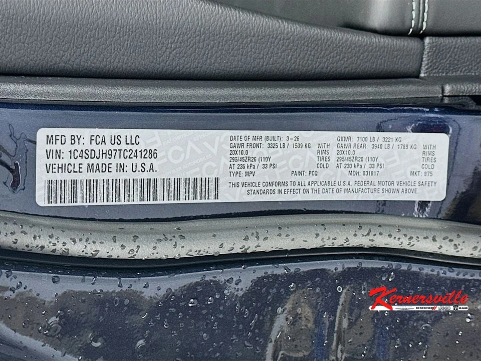 2026 Dodge Durango SRT Hellcat 3rd Gen - Image 19 of 24
