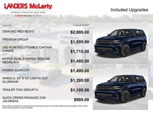 2026 Dodge Durango SRT Hellcat 3rd Gen - Image 3 of 3