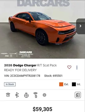 2026 Dodge Charger Scat Pack Widebody
