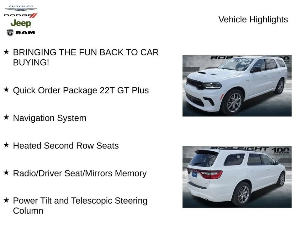 2026 Dodge Durango 3rd Gen - Image 2 of 3