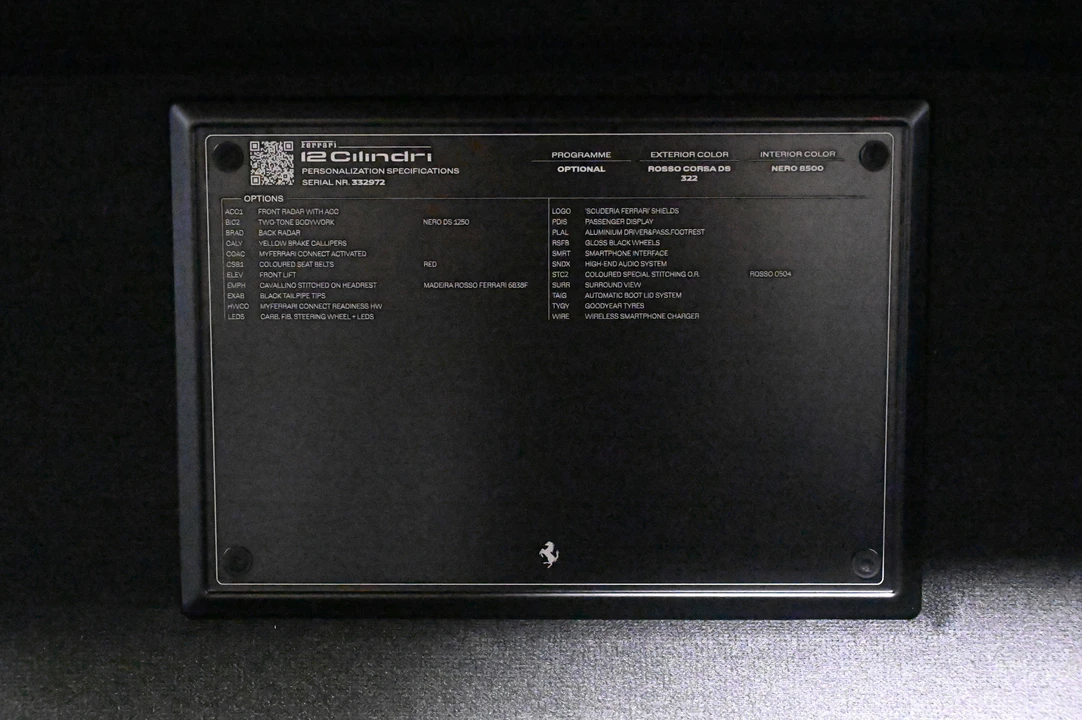 2026 Ferrari 12Cilindri - Image 29 of 31