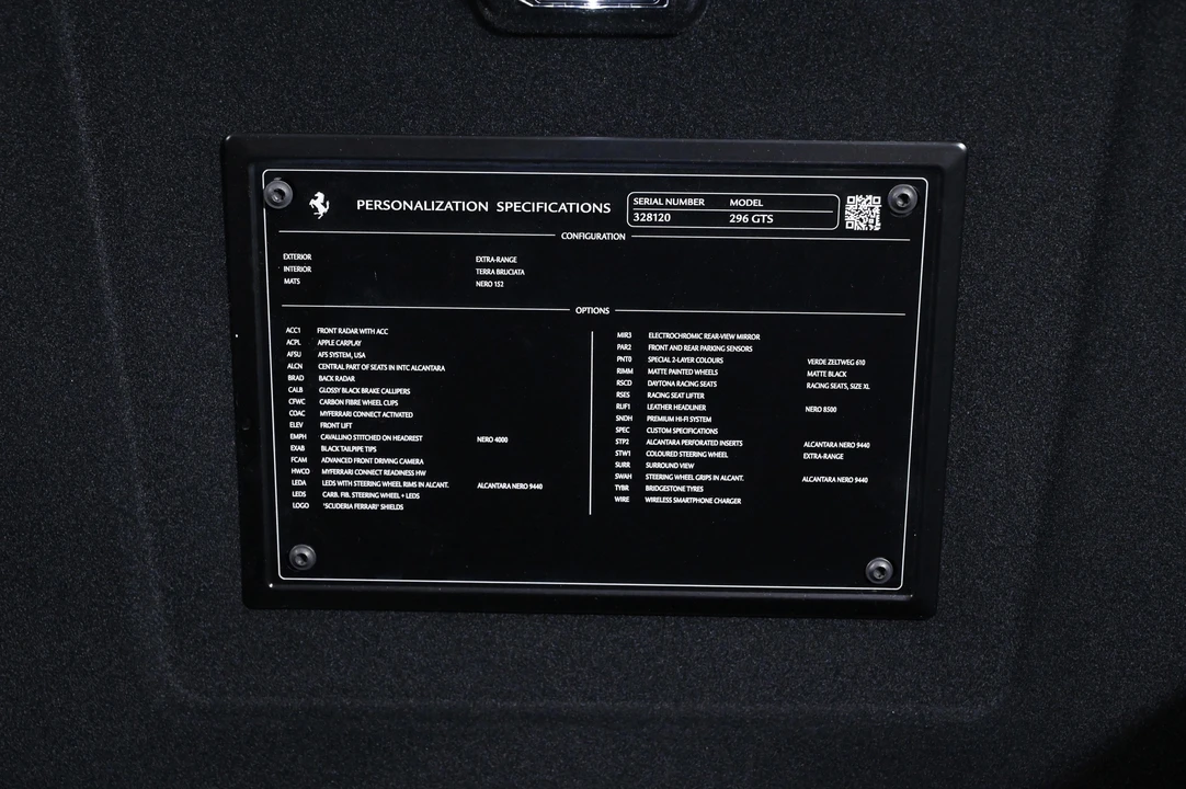 2026 Ferrari 296 GTS - Image 25 of 28