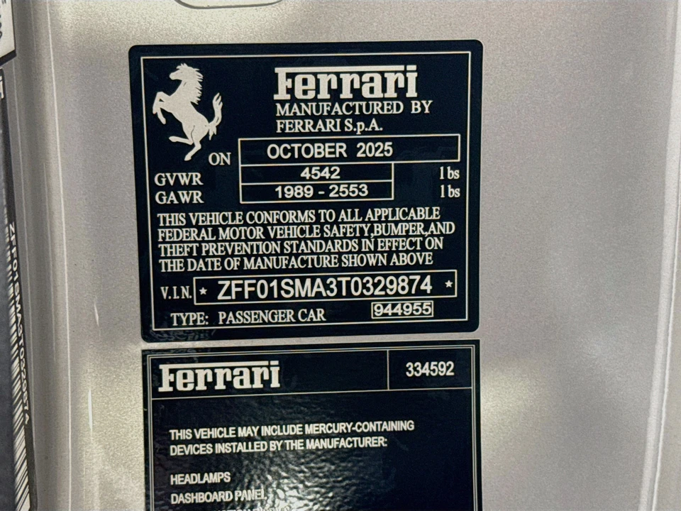 2026 Ferrari 296 GTS - Image 28 of 28
