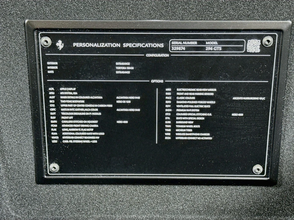 2026 Ferrari 296 GTS - Image 25 of 28