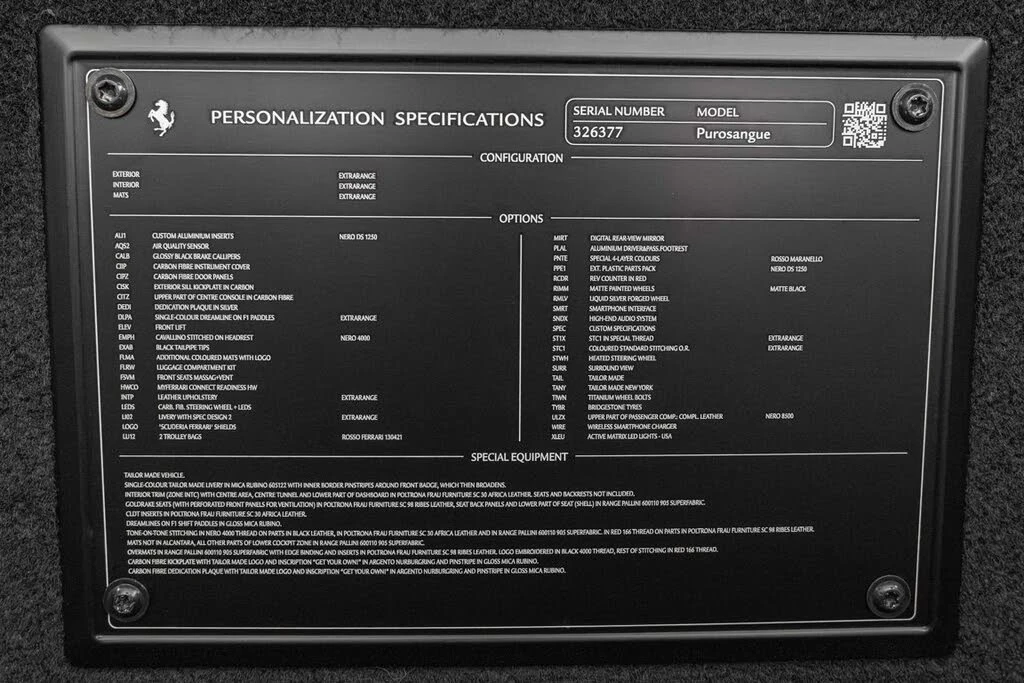 2026 Ferrari Purosangue - Image 24 of 31