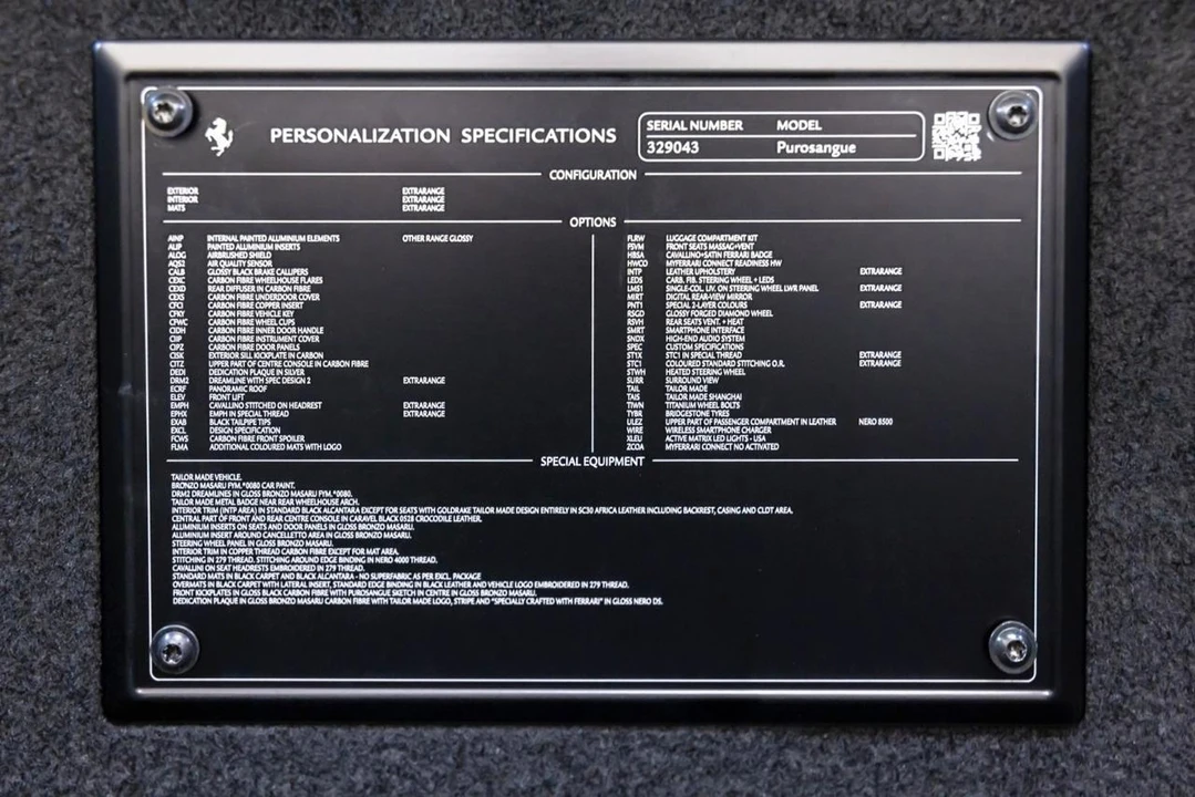 2026 Ferrari Purosangue - Image 29 of 31