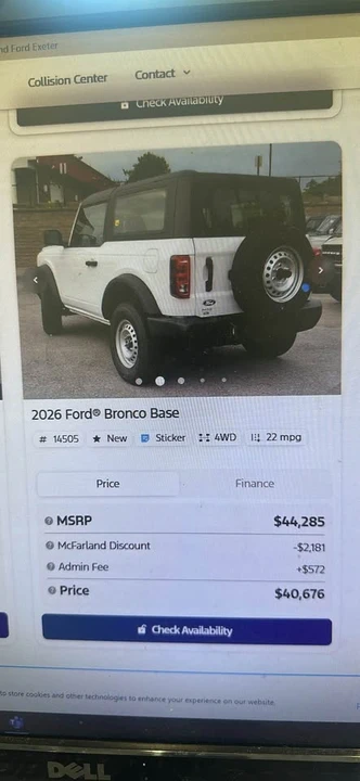 2026 Ford Bronco 6th Gen - Image 5 of 8