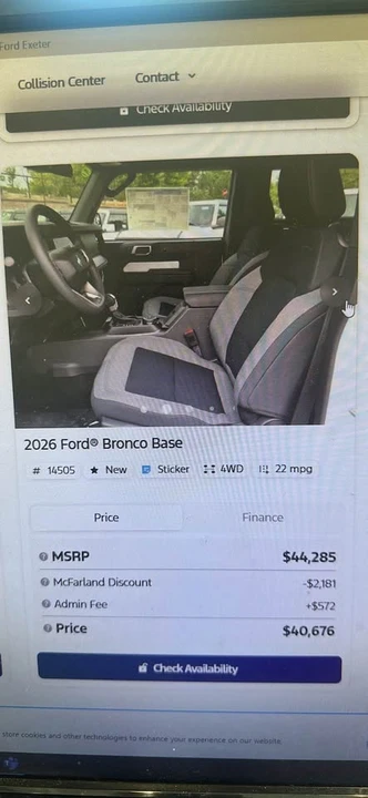 2026 Ford Bronco 6th Gen - Image 6 of 8