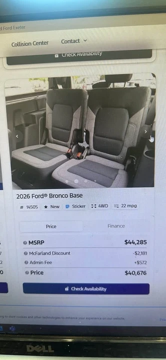 2026 Ford Bronco 6th Gen - Image 7 of 8