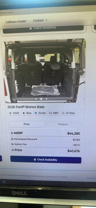 2026 Ford Bronco 6th Gen - Image 8 of 8