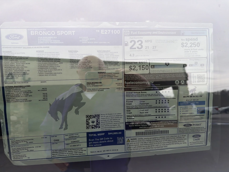 2026 Ford Bronco 6th Gen - Image 19 of 22