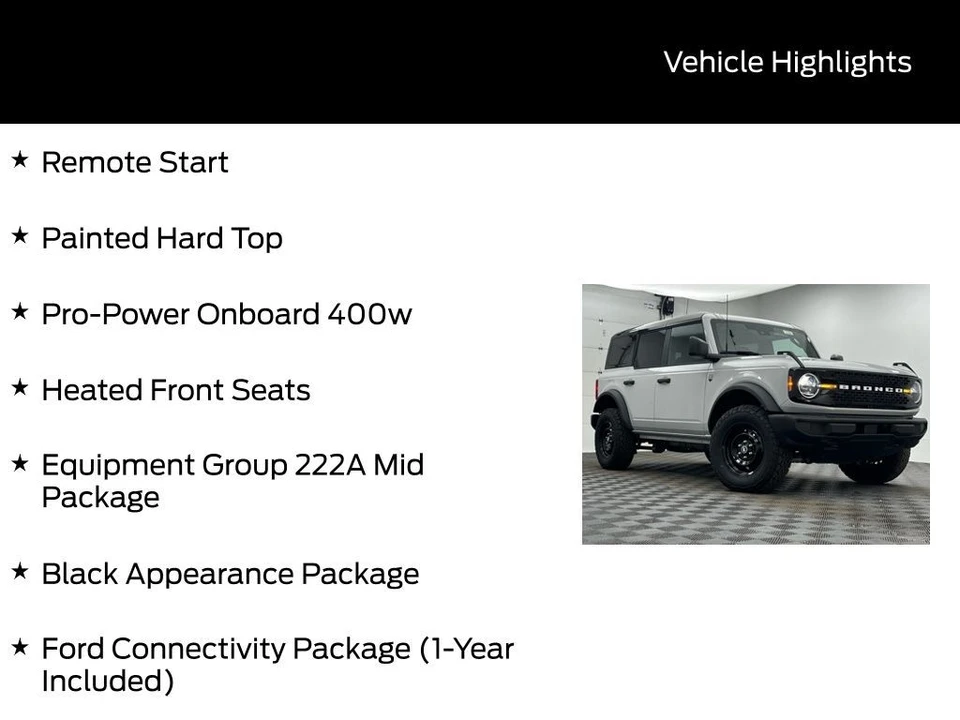 2026 Ford Bronco 6th Gen - Image 6 of 12