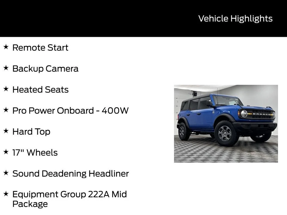 2026 Ford Bronco 6th Gen - Image 5 of 12