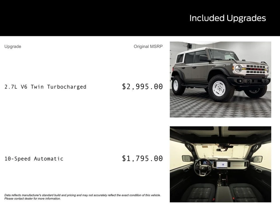 2026 Ford Bronco 6th Gen - Image 3 of 12