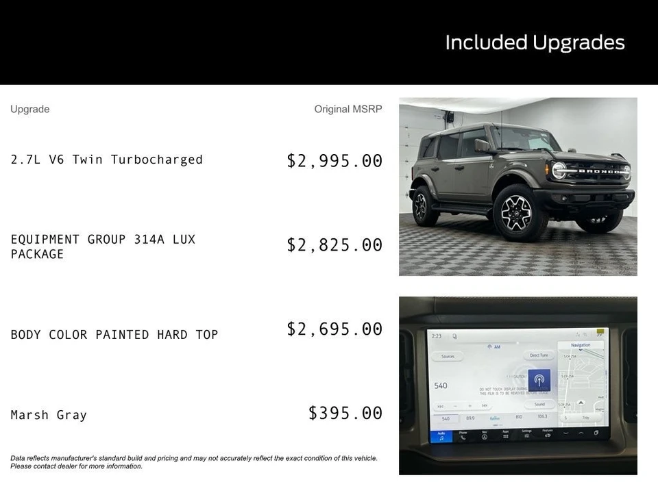 2026 Ford Bronco 6th Gen - Image 3 of 12