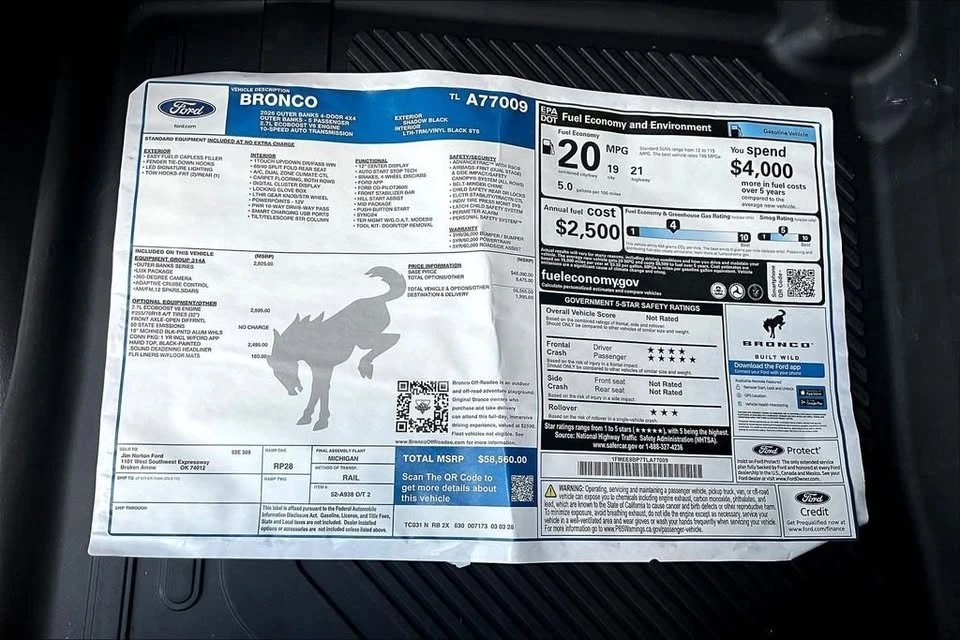 2026 Ford Bronco 6th Gen - Image 14 of 14