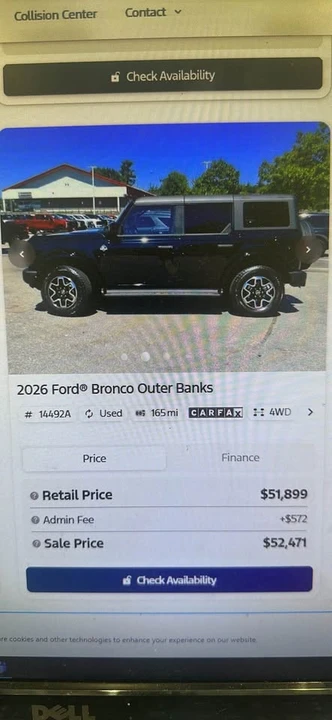 2026 Ford Bronco 6th Gen - Image 2 of 6