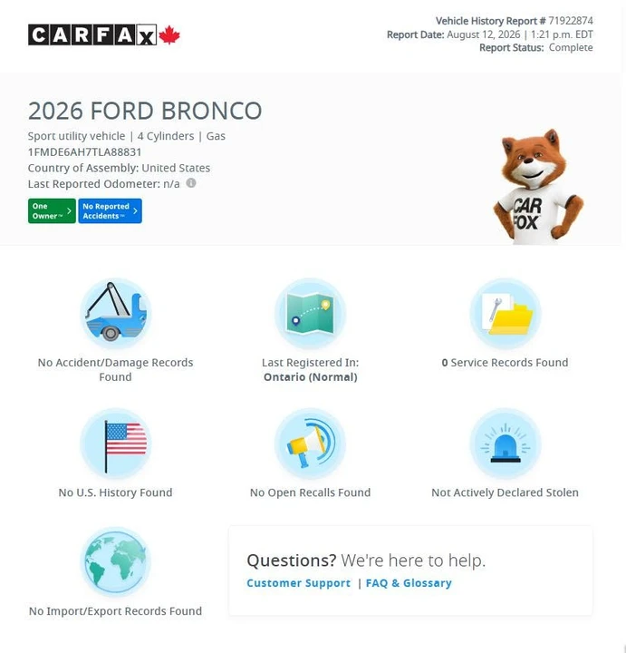 2026 Ford Bronco 6th Gen - Image 2 of 20