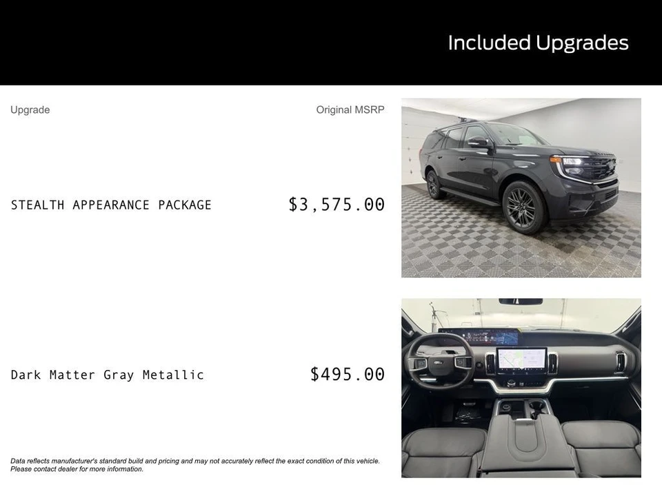 2026 Ford Expedition 5th Gen - Image 3 of 12