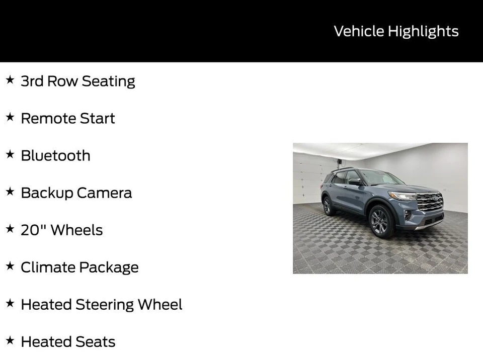 2026 Ford Explorer 6th Gen - Image 6 of 12