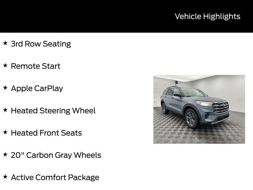 2026 Ford Explorer 6th Gen - Image 6 of 12