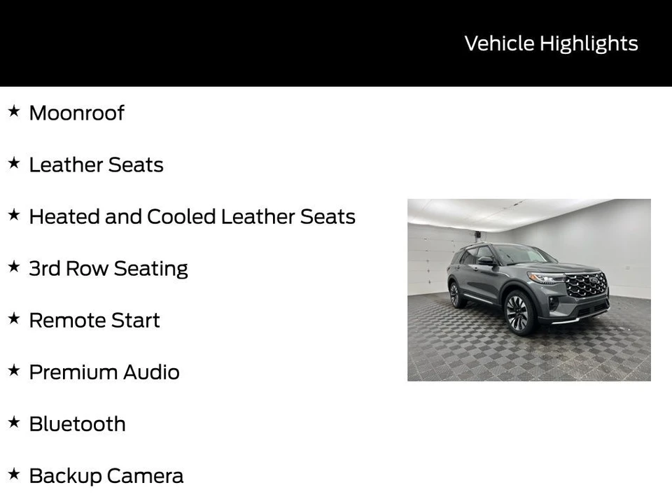 2026 Ford Explorer 6th Gen - Image 6 of 12