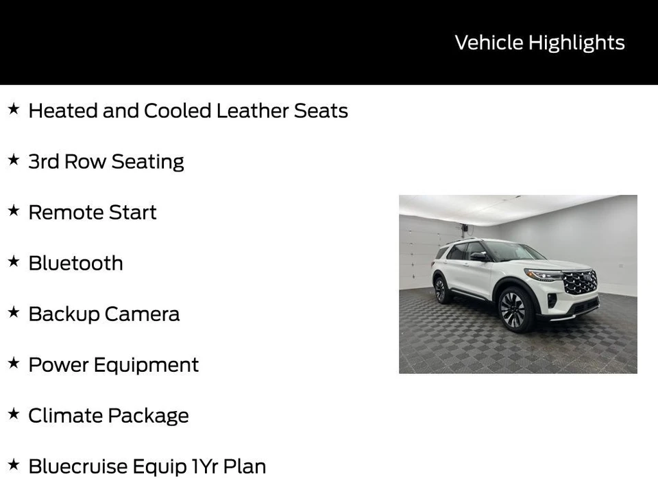 2026 Ford Explorer 6th Gen - Image 6 of 12