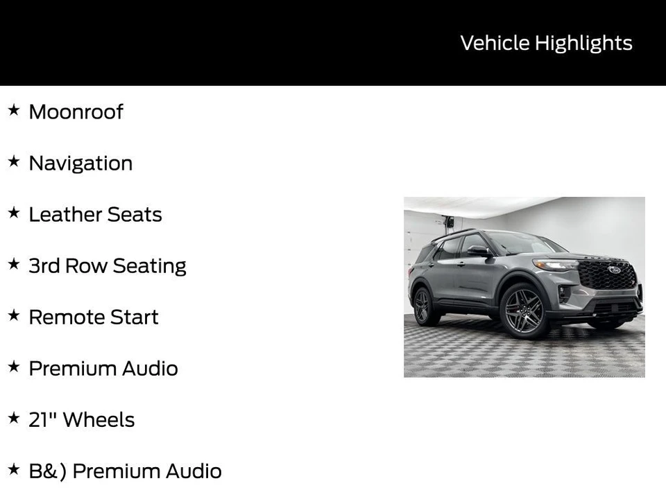 2026 Ford Explorer 6th Gen - Image 5 of 12