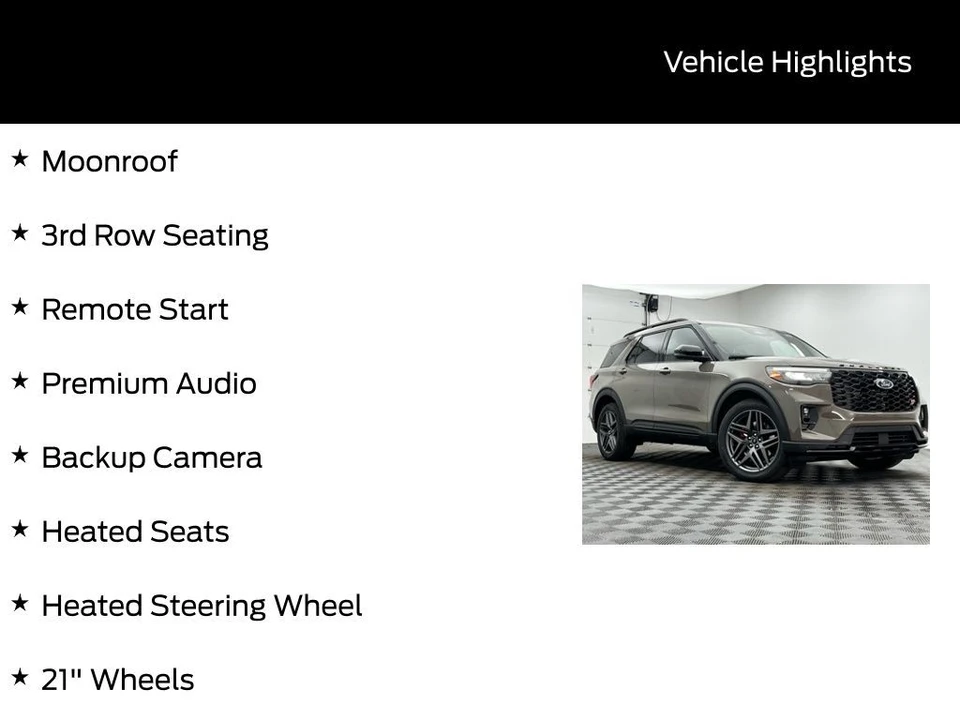 2026 Ford Explorer 6th Gen - Image 5 of 12