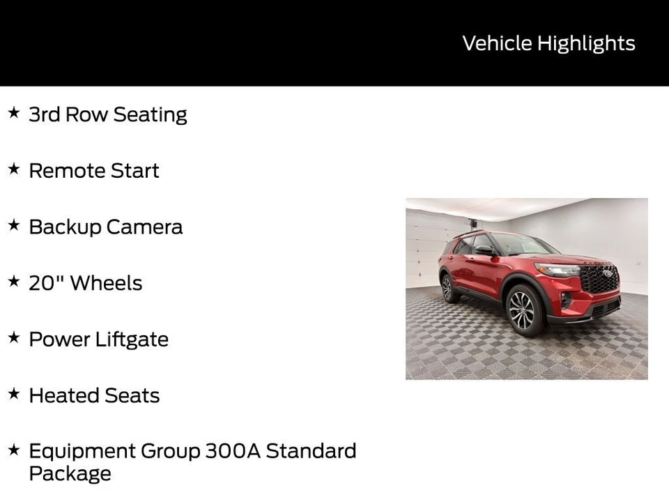 2026 Ford Explorer 6th Gen - Image 5 of 12