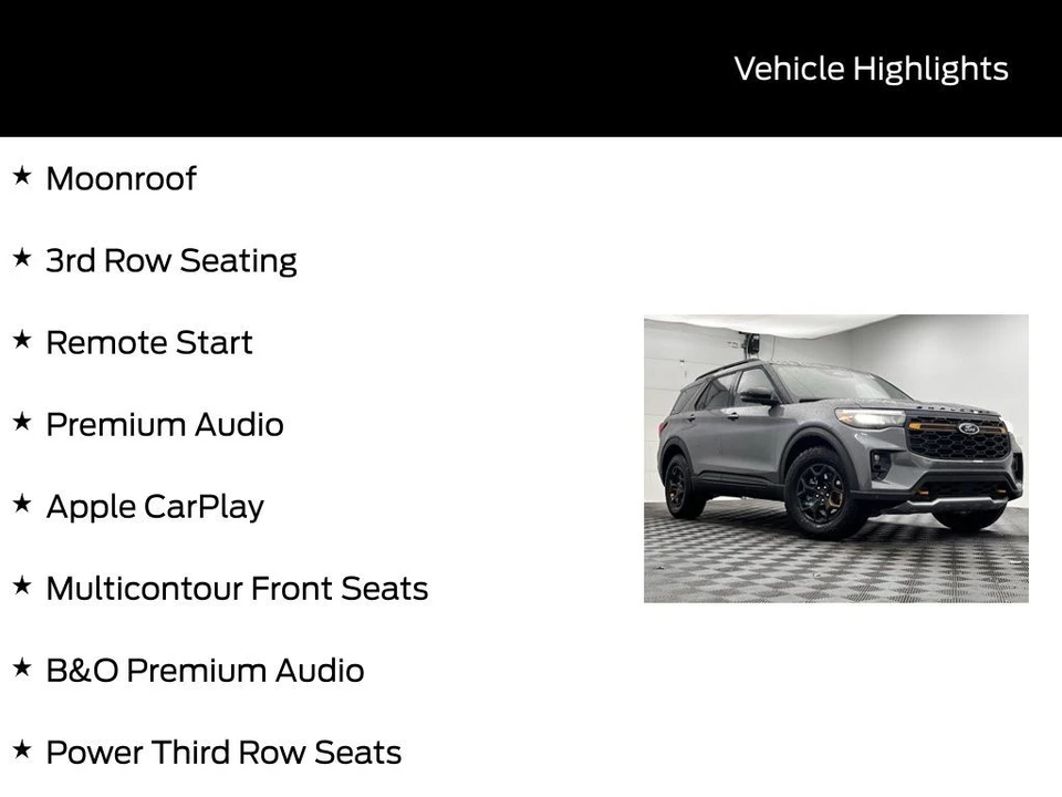 2026 Ford Explorer 6th Gen - Image 5 of 12