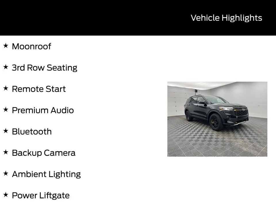 2026 Ford Explorer 6th Gen - Image 6 of 12