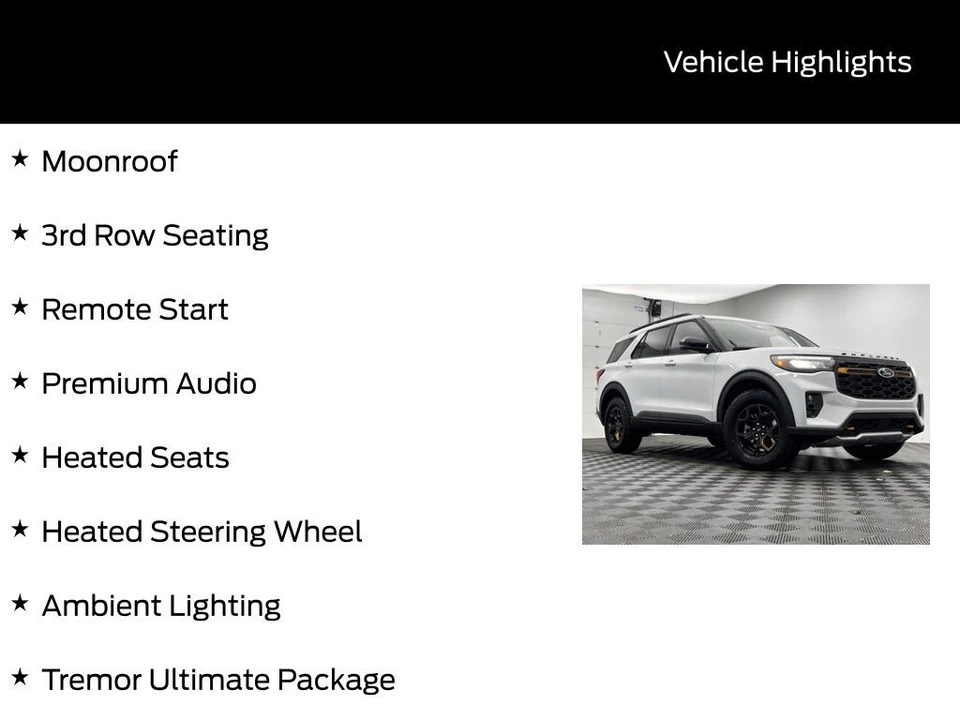 2026 Ford Explorer 6th Gen - Image 5 of 12