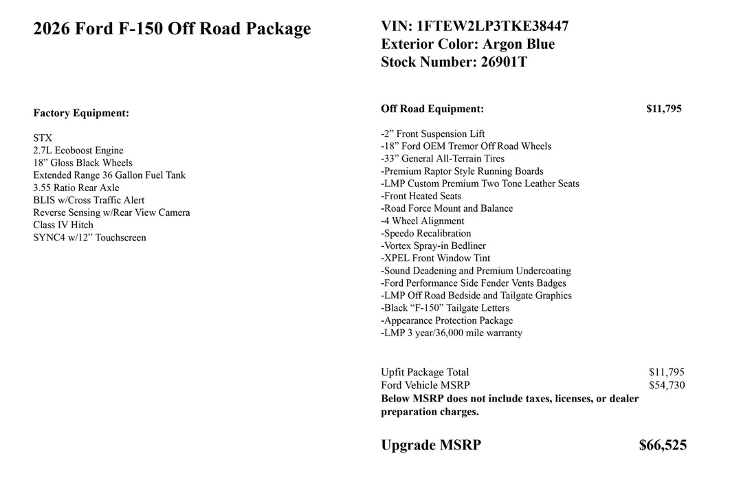 2026 Ford F-150 14th Gen - Image 2 of 31