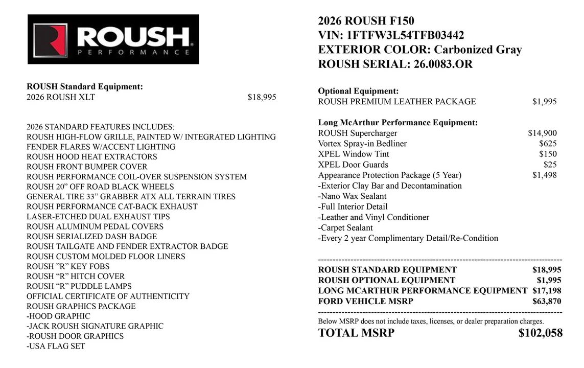 2026 Ford F-150 14th Gen - Image 2 of 31