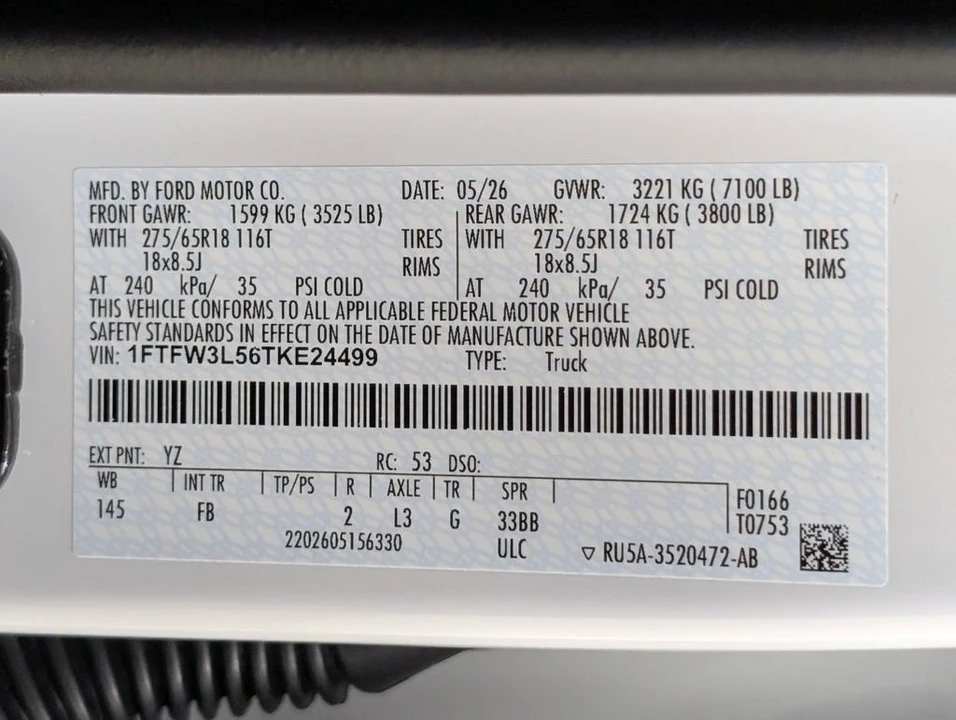 2026 Ford F-150 14th Gen - Image 29 of 31