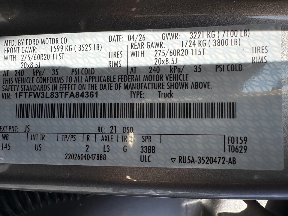 2026 Ford F-150 14th Gen - Image 30 of 30