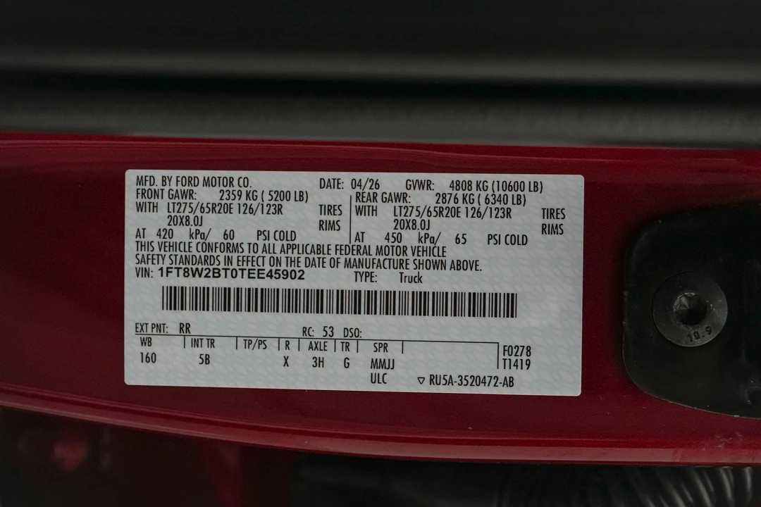 2026 Ford Super Duty 5th Gen - Image 24 of 24