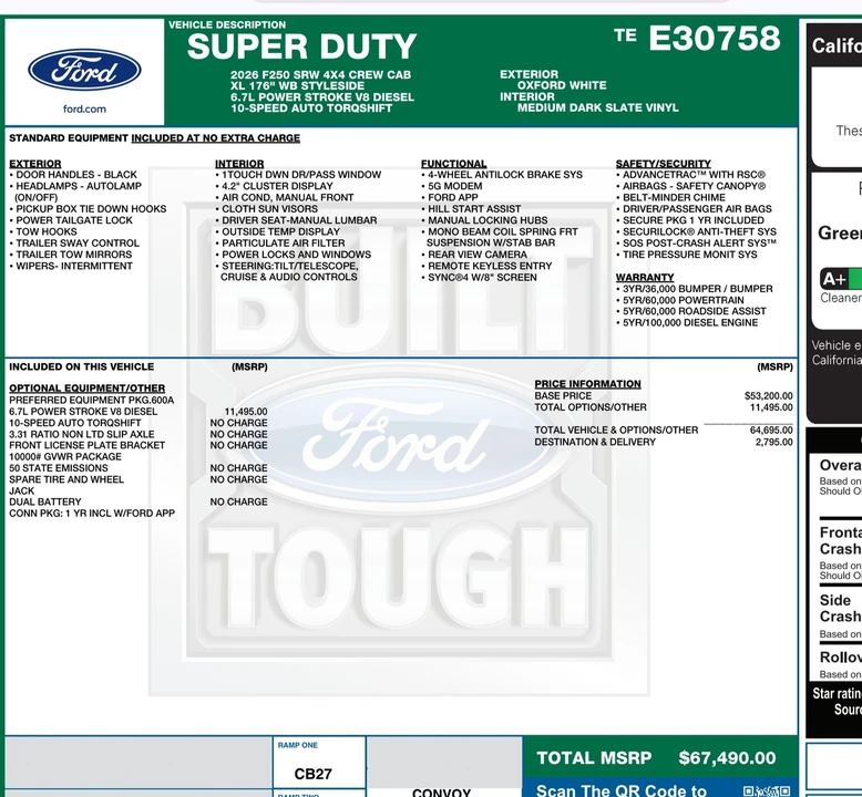 2026 Ford Super Duty 5th Gen - Image 5 of 7