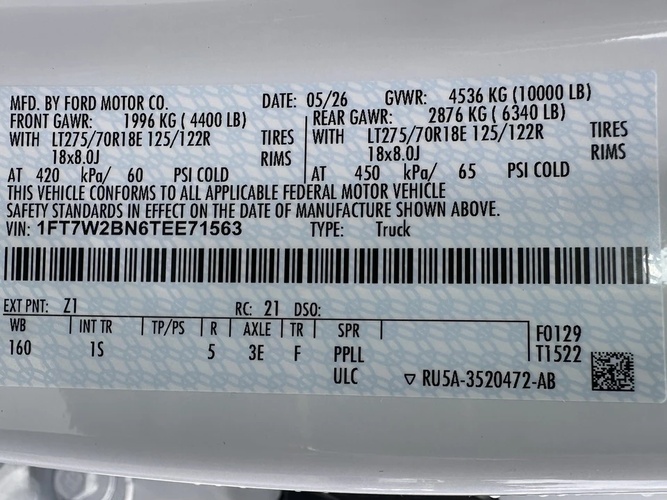 2026 Ford Super Duty 5th Gen - Image 29 of 29